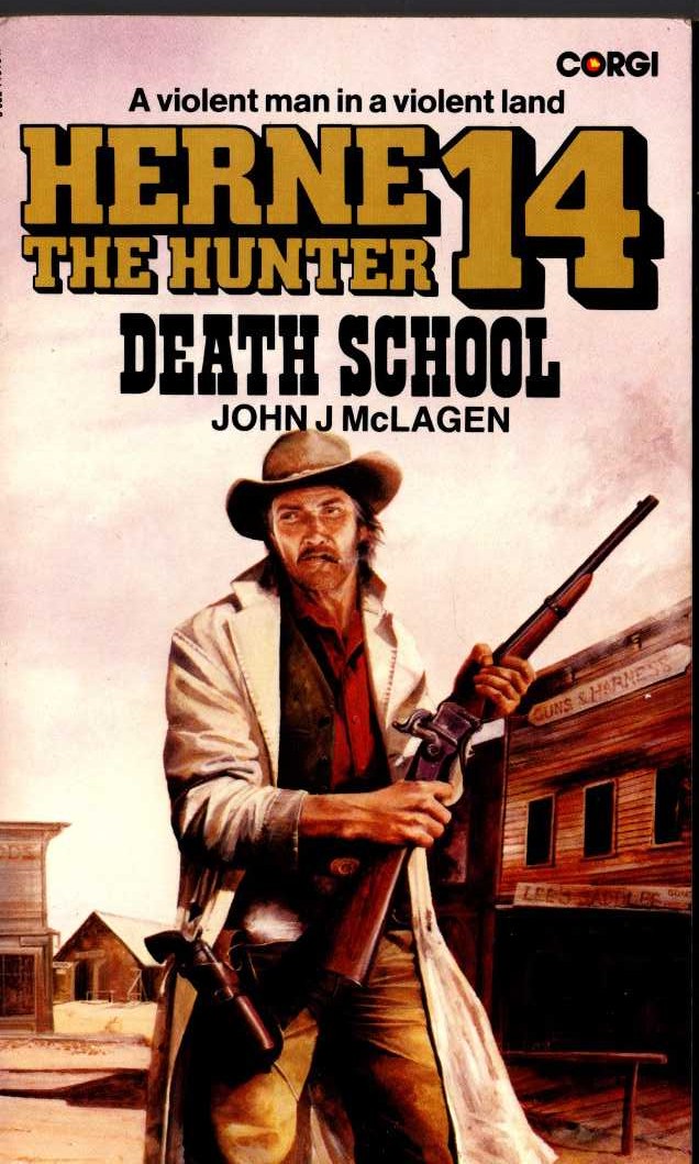 John McLaglen  HERNE THE HUNTER 14: DEATH SCHOOL front book cover image