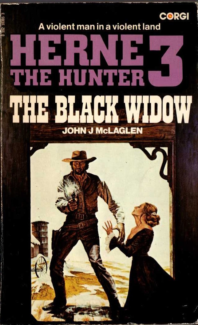 John McLaglen  HERNE THE HUNTER 3: THE BLACK WIDOW front book cover image