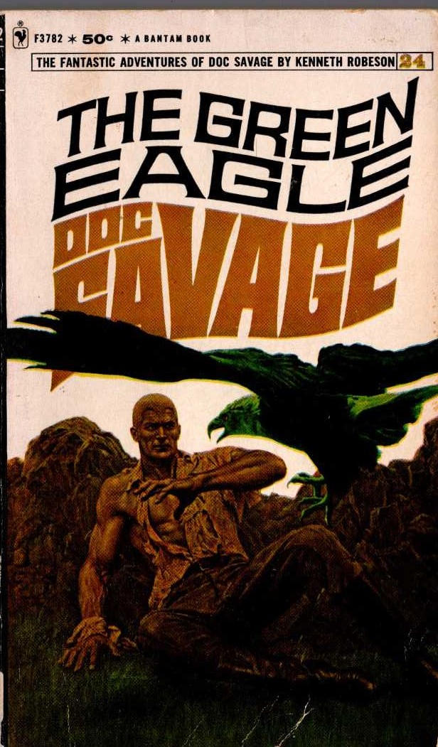 Kenneth Robeson  DOC SAVAGE: THE GREEN EAGLE front book cover image