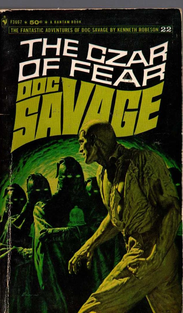 Kenneth Robeson  DOC SAVAGE: THE CZAR OF FEAR front book cover image