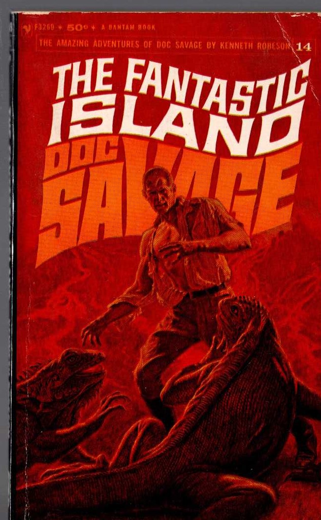 Kenneth Robeson  DOC SAVAGE: THE FANTASTIC ISLAND front book cover image