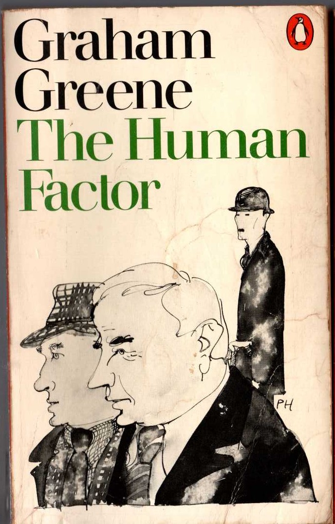 Graham Greene  THE HUMAN FACTOR front book cover image