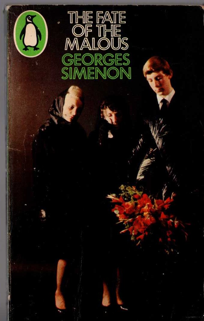 Georges Simenon  THE FATE OF THE MALOUS front book cover image