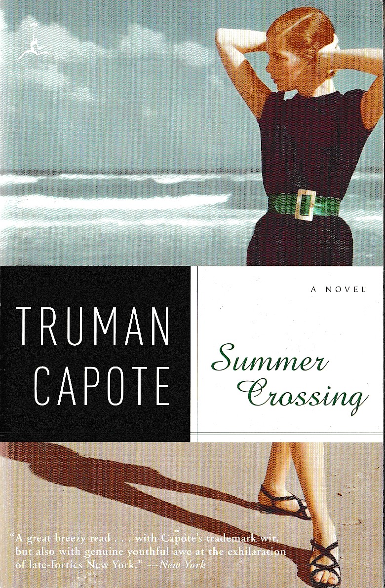 Truman Capote  SUMMER CROSSINGS front book cover image