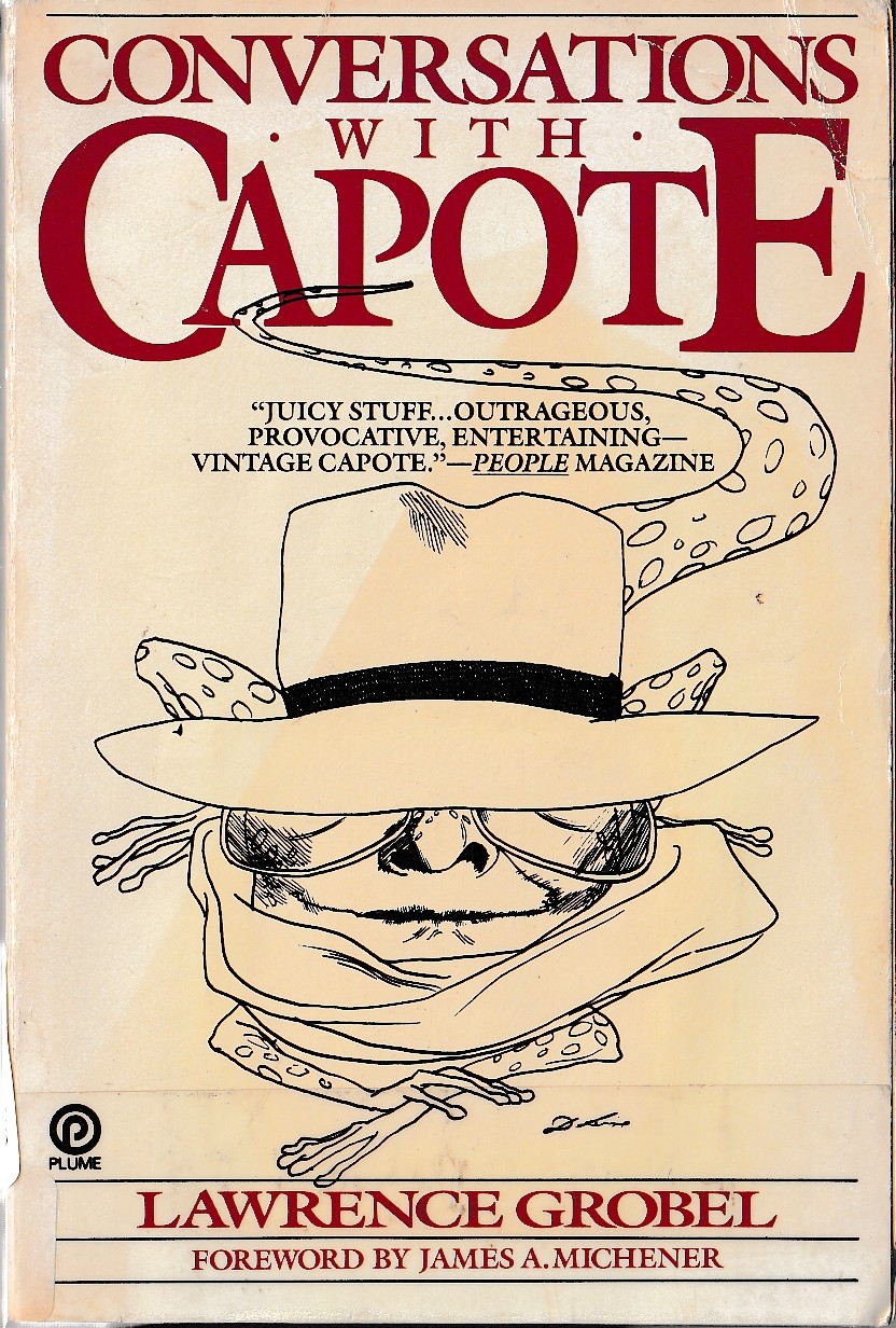 (Lawrence Grobel) CONVERSATIONS WITH CAPOTE front book cover image