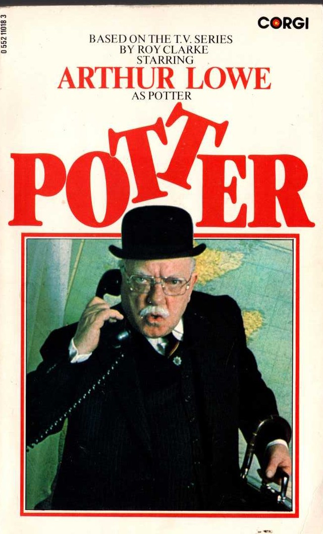 Christine Sparks  POTTER (Arthur Lowe) front book cover image