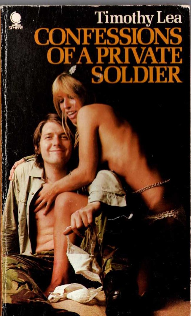 Timothy Lea  CONFESSIONS OF A PRIVATE SOLDIER front book cover image