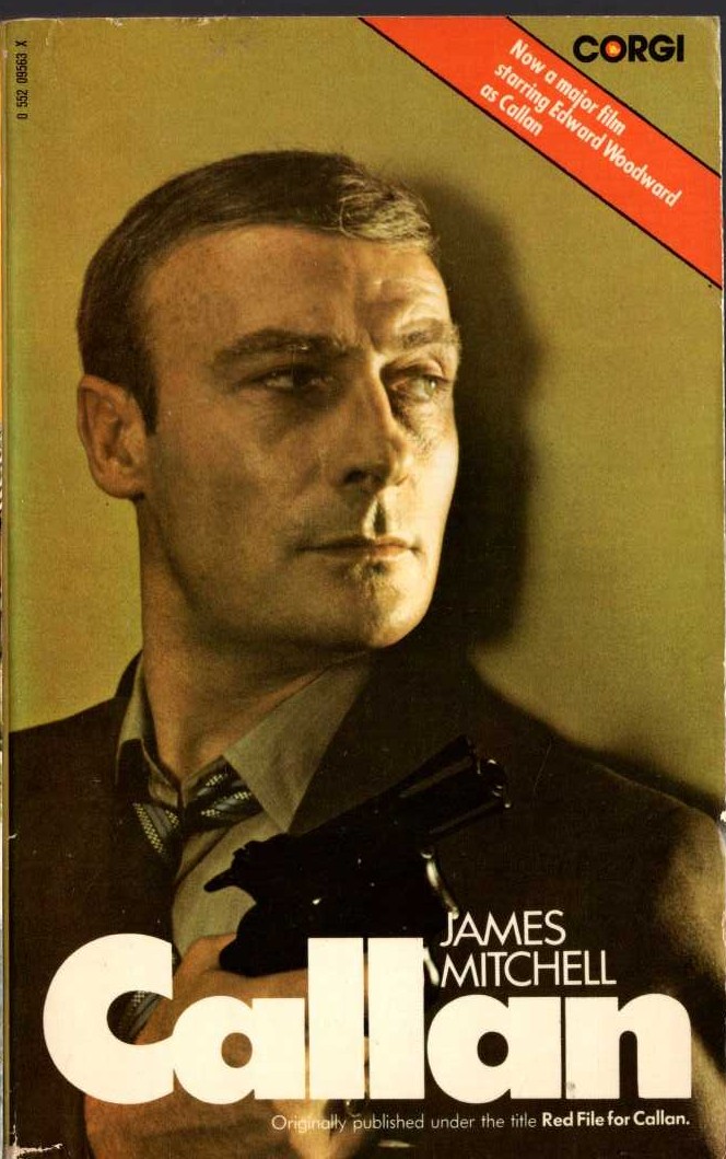 James Mitchell  CALLAN (Edward Woodward) front book cover image