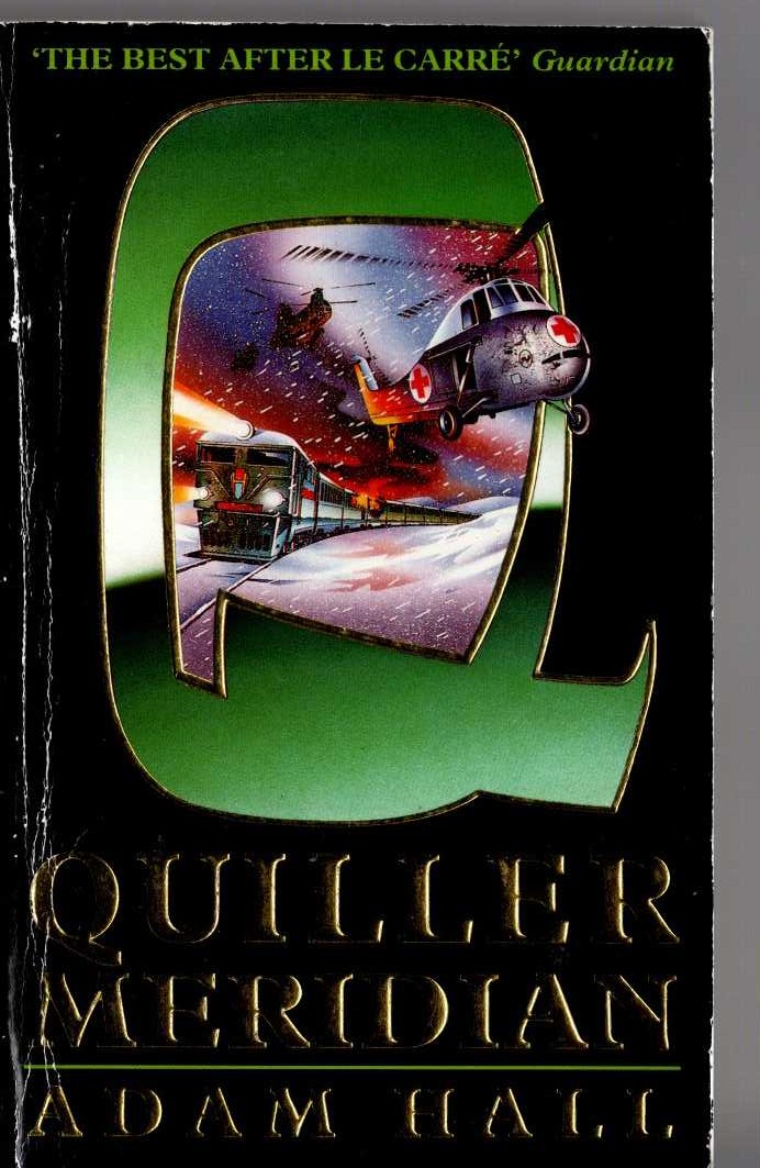 Adam Hall  QUILLER MERIDIAN front book cover image