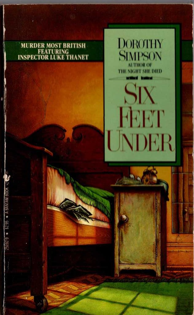 Dorothy Simpson  SIX FEET UNDER front book cover image