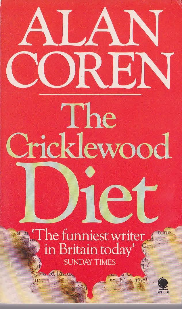Alan Coren  THE CRICKLEWOOD DIET front book cover image