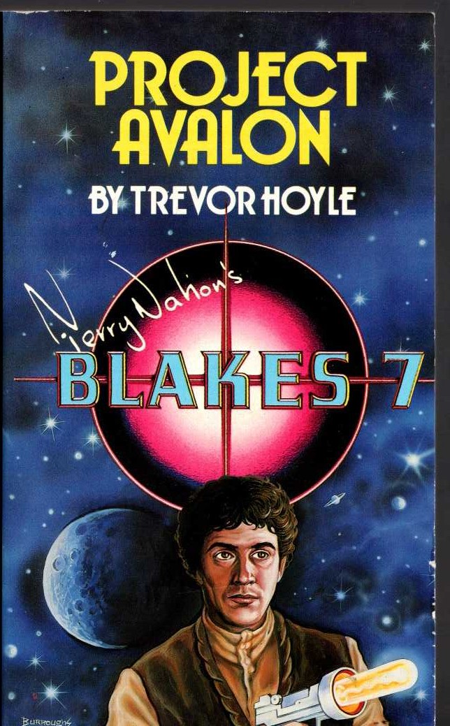 Trevor Hoyle  BLAKES 7: PROJECT AVALON front book cover image