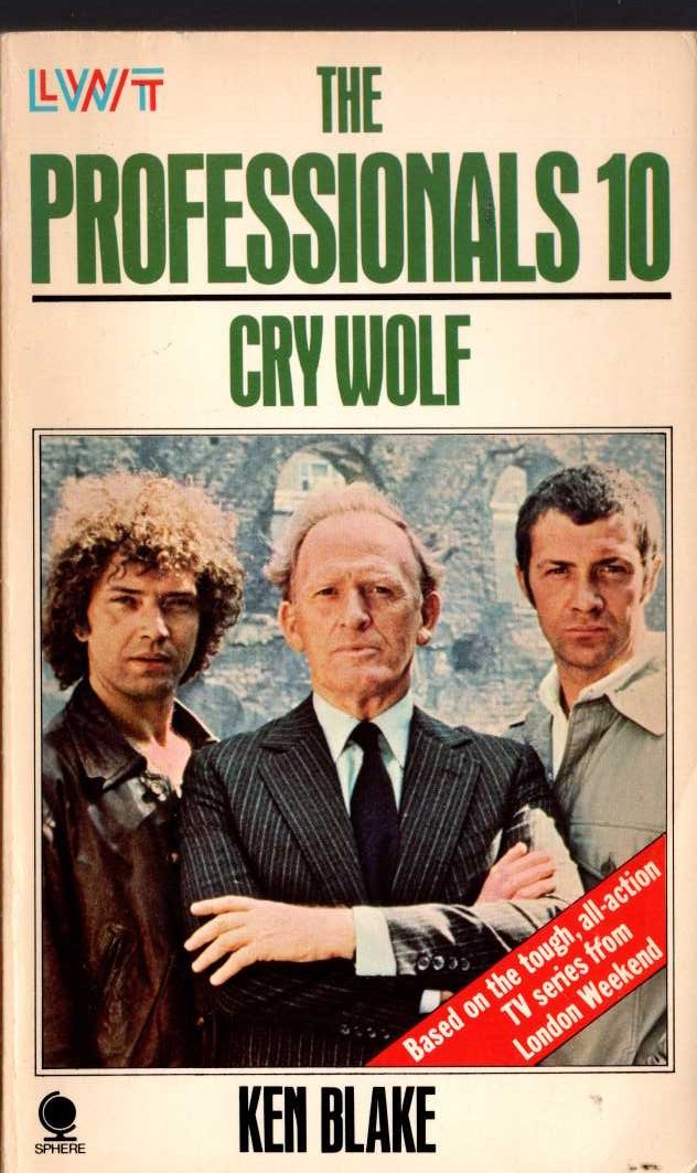 Ken Blake  THE PROFESSIONALS 10: CRY WOLF front book cover image