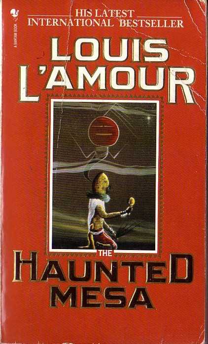 Louis L'Amour  THE HAUNTED MESA front book cover image