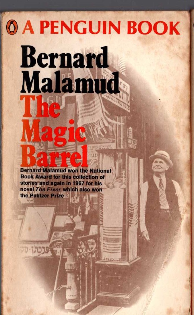 Bernard Malamud  THE MAGIC BARREL front book cover image