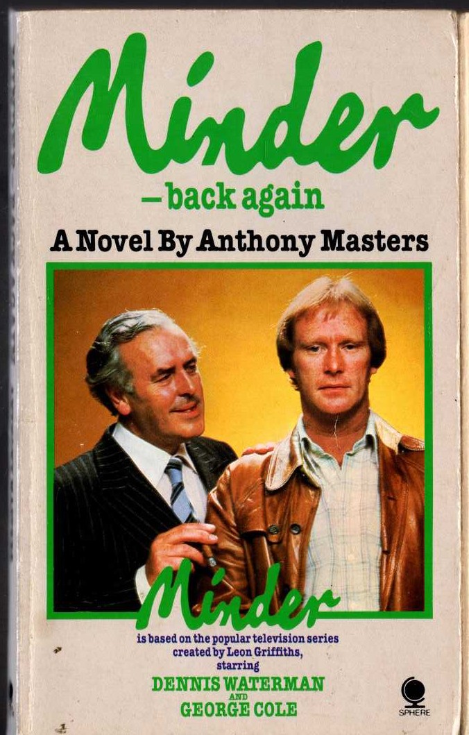 Anthony Masters  MINDER - BACK AGAIN front book cover image