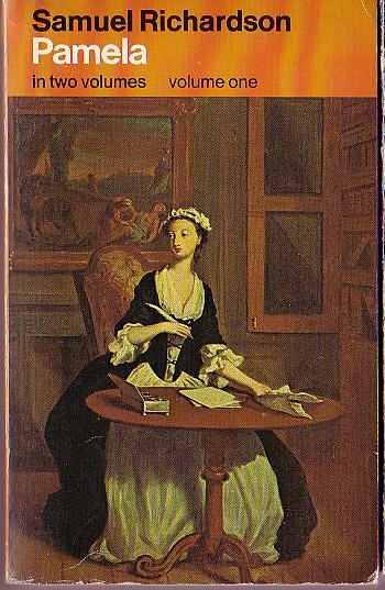 Samuel Richardson  PAMELA. Volume 1 front book cover image