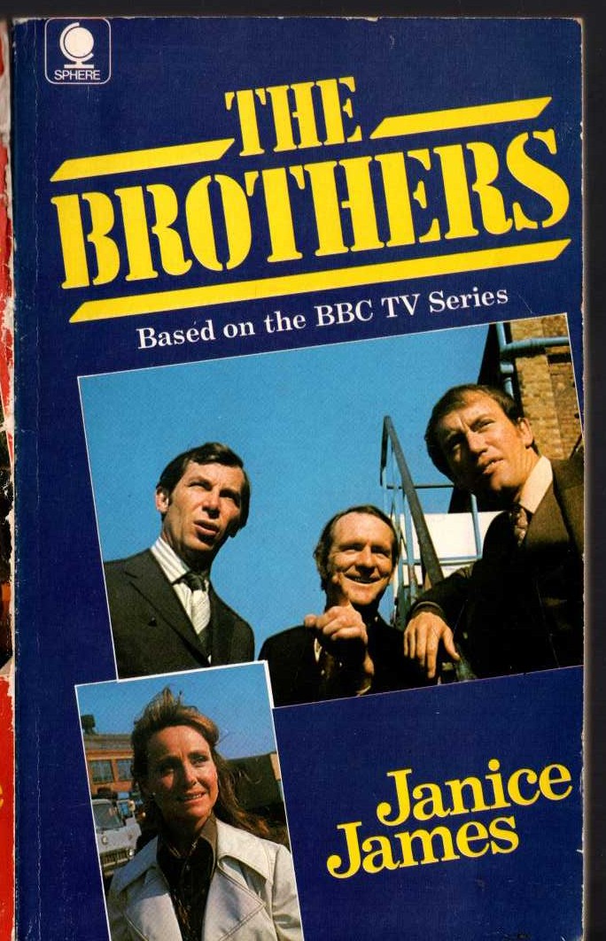 Janice James  THE BROTHERS Book One (BBC TV) front book cover image