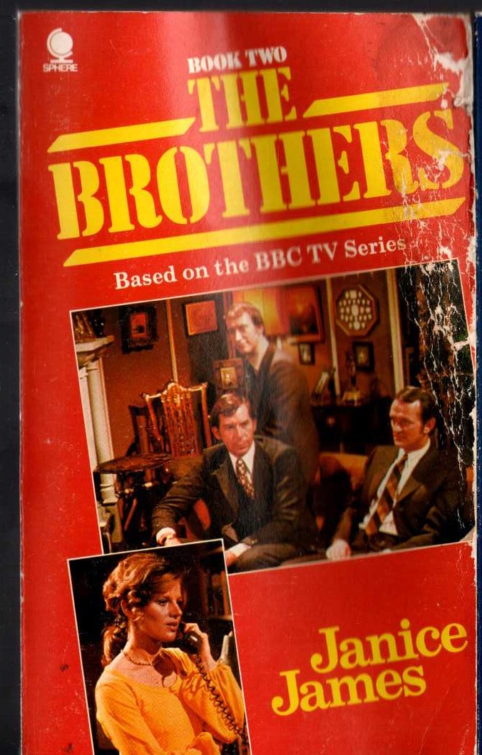 Janice James  THE BROTHERS Book Two (BBC TV) front book cover image