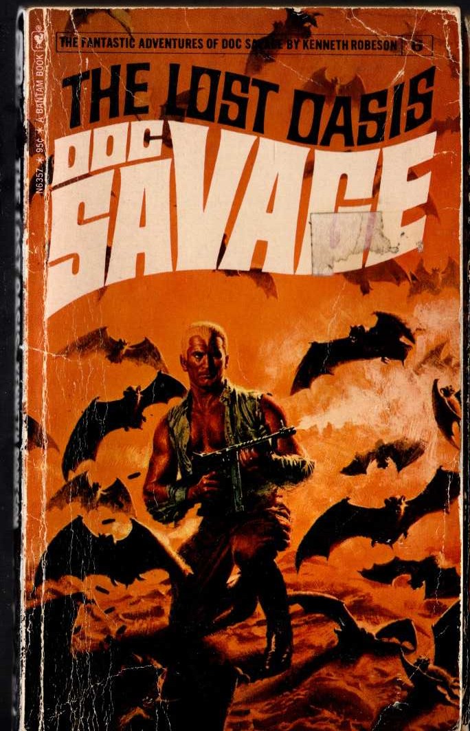 Kenneth Robeson  DOC SAVAGE: THE LOST OASIS front book cover image