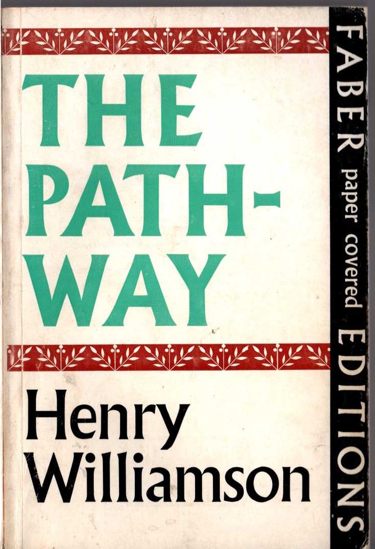Henry Williamson  THE PATHWAY front book cover image