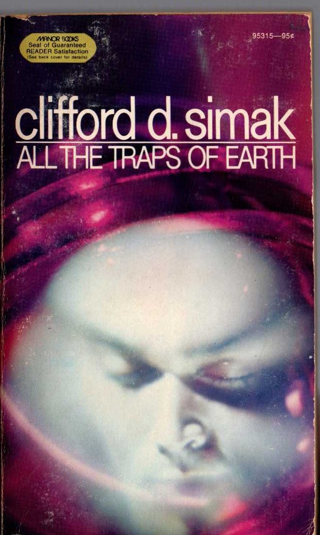 Clifford D. Simak  ALL THE TRAPS OF EARTH front book cover image