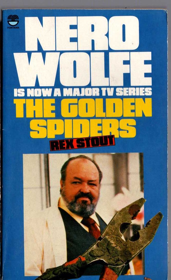 Rex Stout  THE GOLDEN SPIDERS (TV tie-in) front book cover image