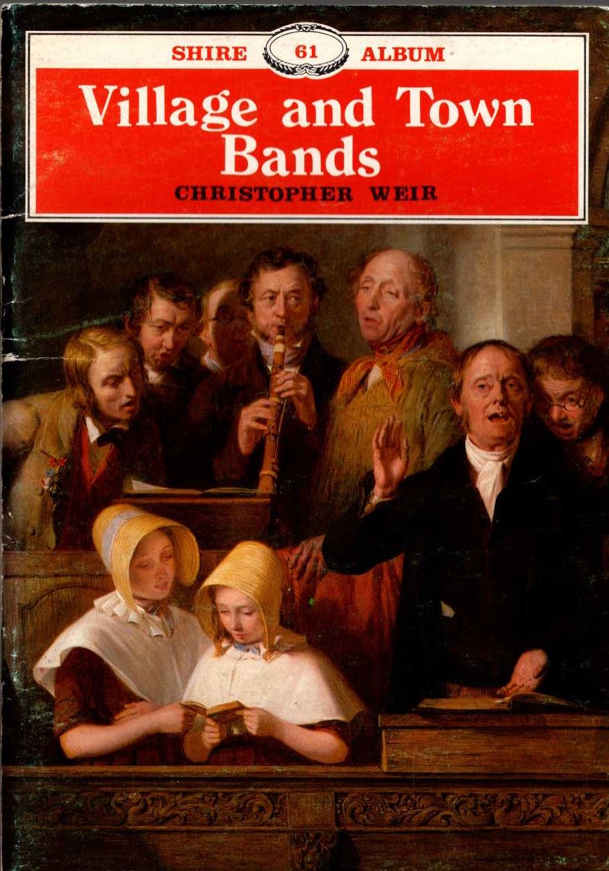 VILLAGE AND TOWN BANDS by Christopher Weir front book cover image