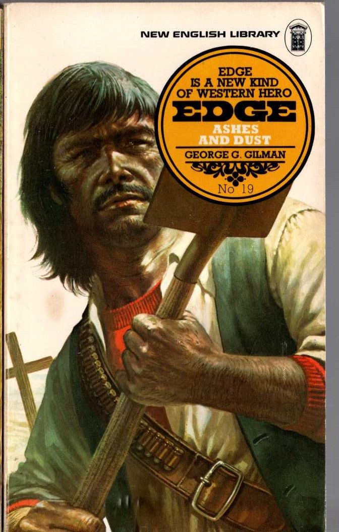 George G. Gilman  EDGE 19: ASHES AND DUST front book cover image