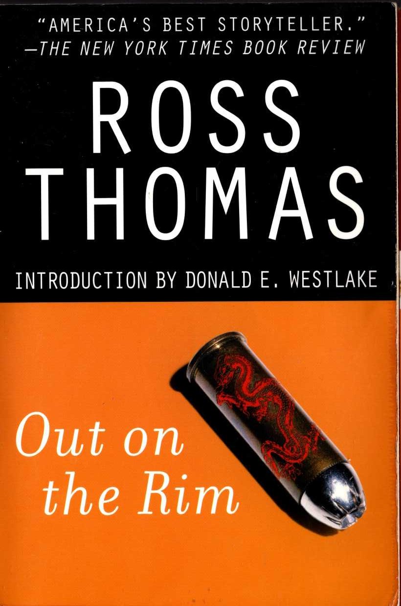 Ross Thomas  OUT ON THE RIM front book cover image