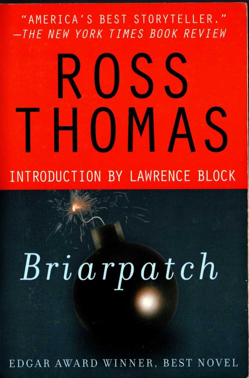 Ross Thomas  BRIARPATCH front book cover image