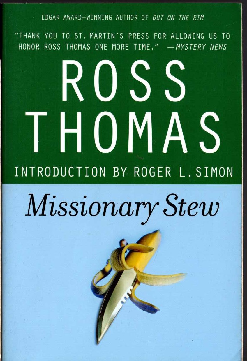 Ross Thomas  MISSIONARY STEW front book cover image