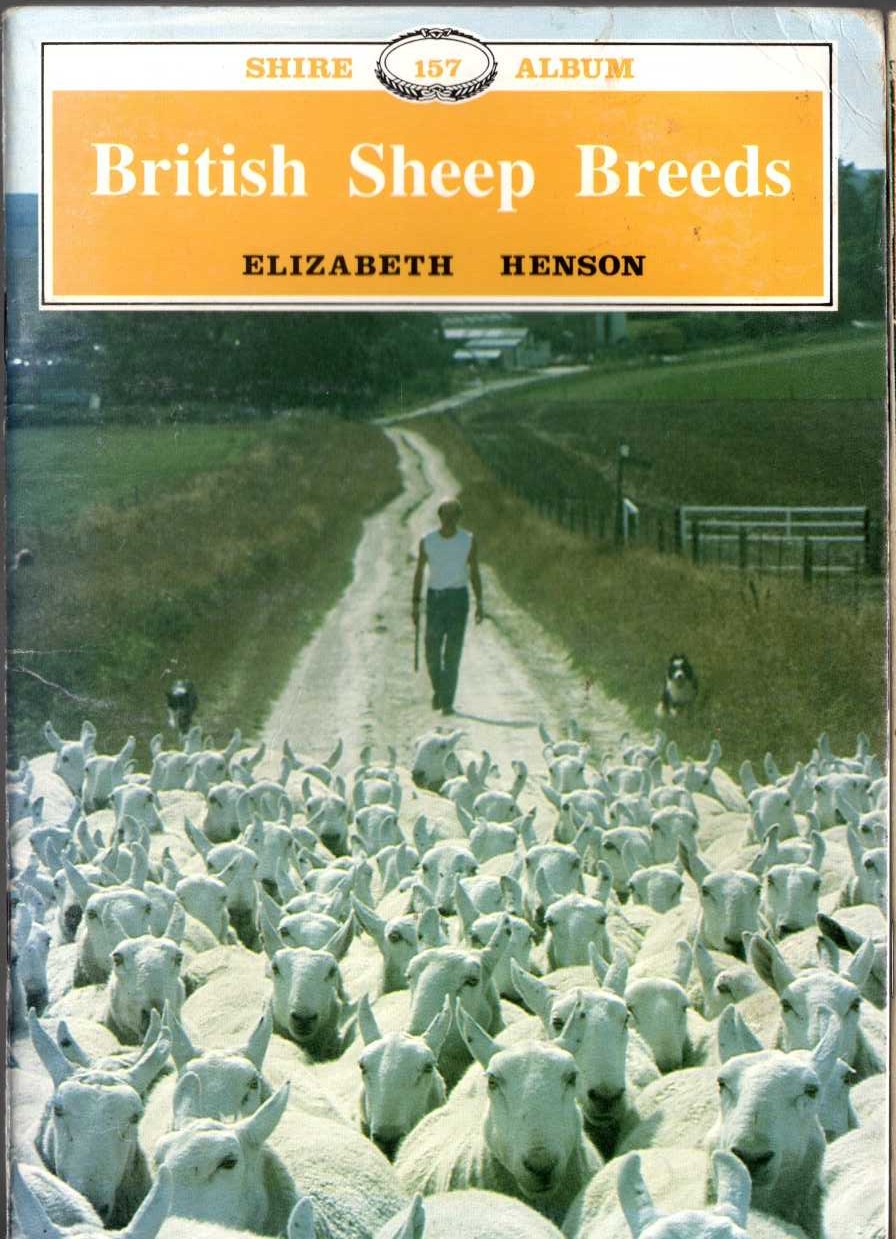 BRITISH SHEEP BREEDS by Elizabeth Henson front book cover image