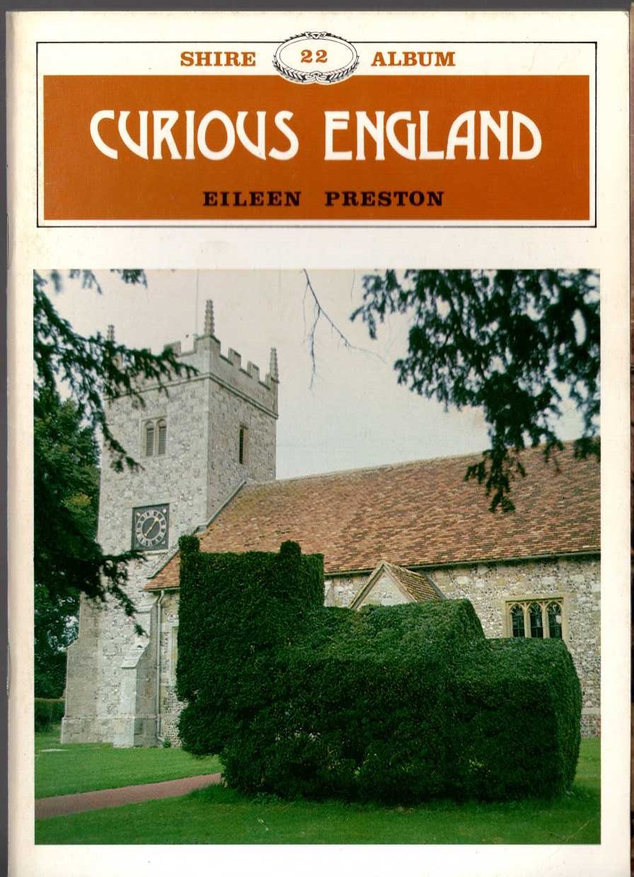 ENGLAND, Curious by Eileen Preston front book cover image