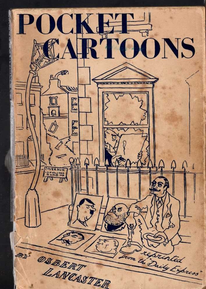 Osbert Lancaster  POCKET CARTOONS front book cover image