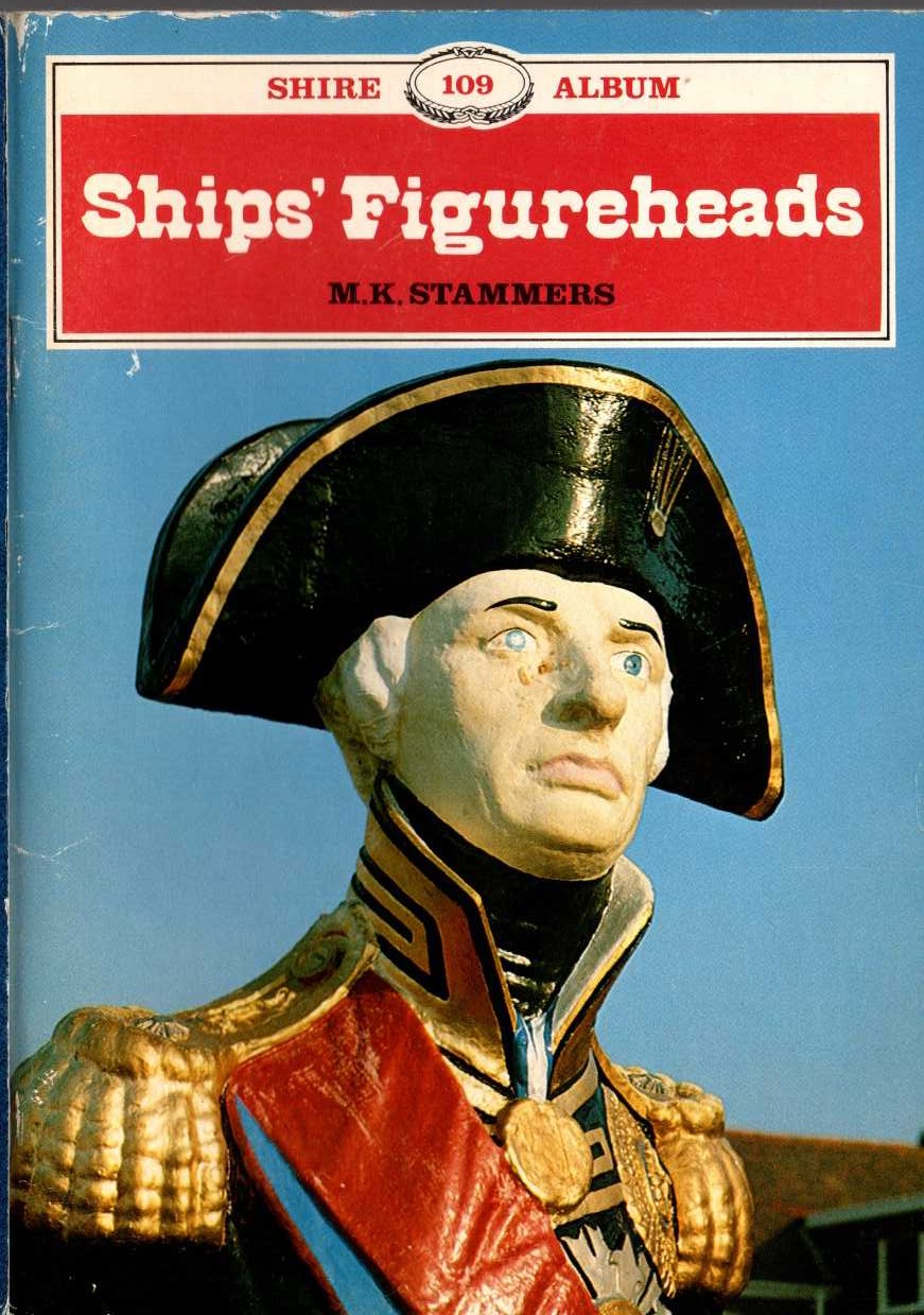 SHIPS' FIGUREHEADS by M.K.Stammers front book cover image