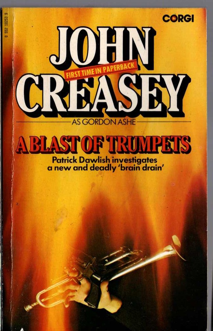 Gordon Ashe  A BLAST OF TRUMPETS front book cover image