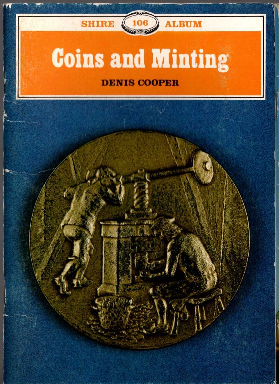 COINS AND MINTING by Denis Cooper front book cover image