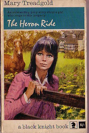 Mary Treadgold  THE HERON RIDE front book cover image