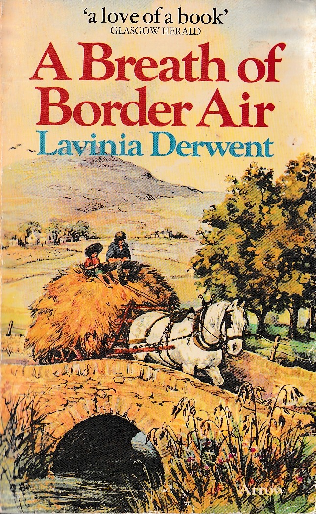 Lavinia Derwent  A BREATH OF BORDER AIR front book cover image