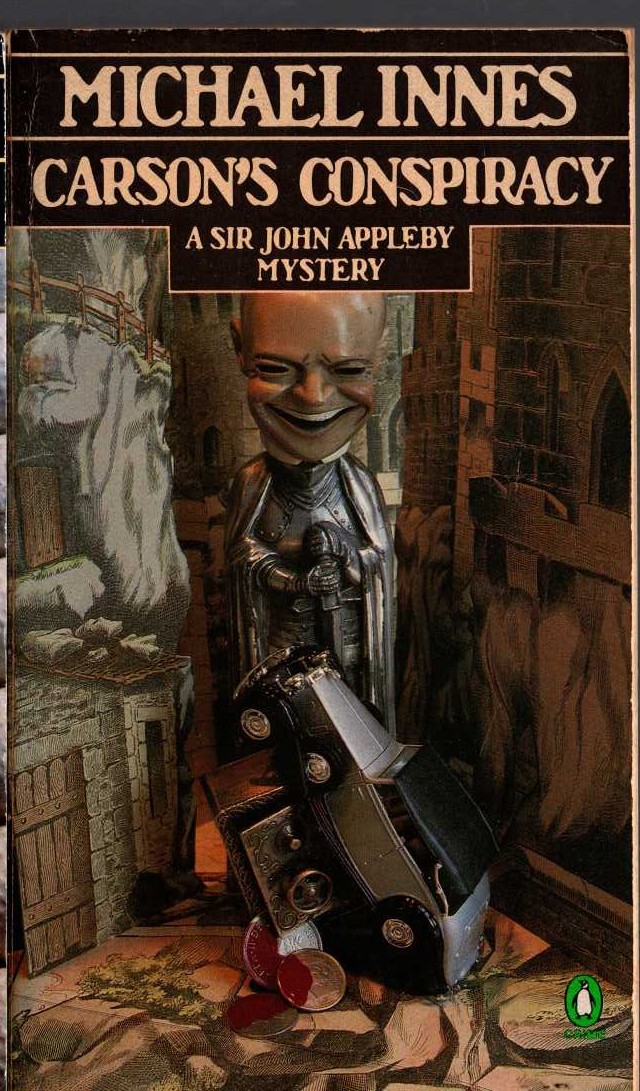 Michael Innes  CARSON'S CONSPIRACY front book cover image