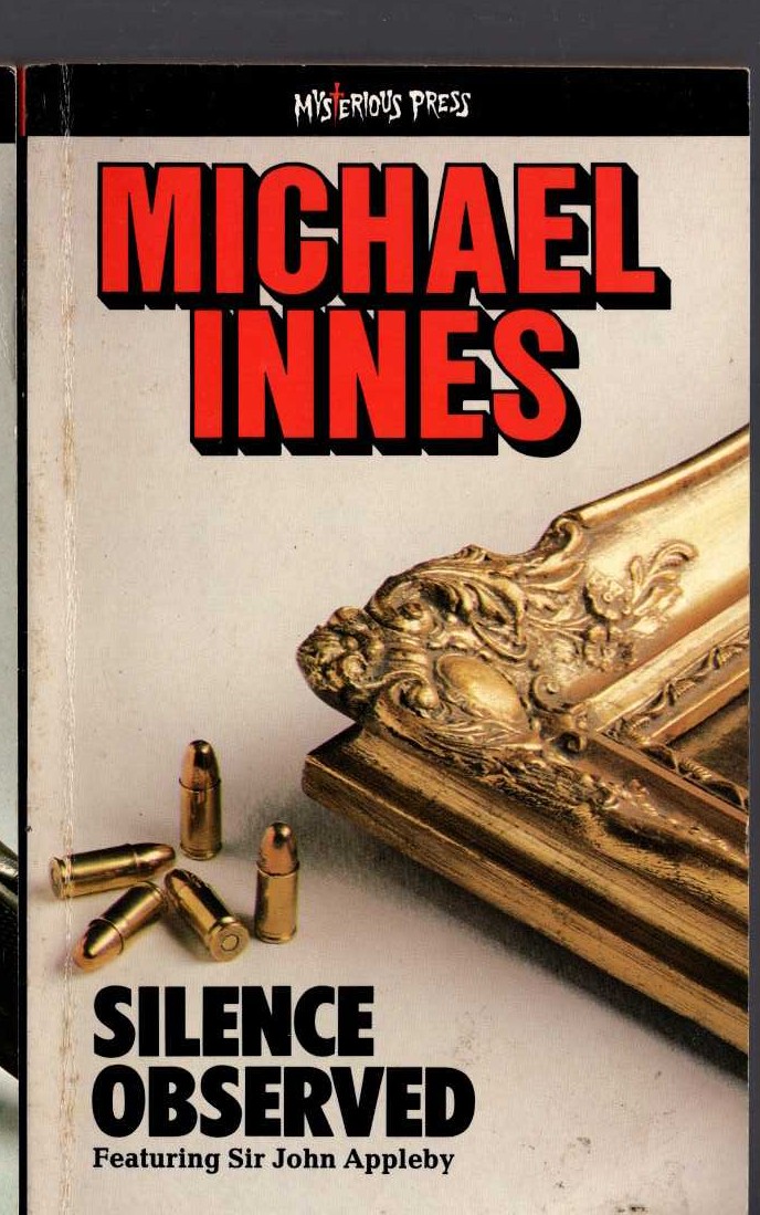 Michael Innes  SILENCE OBSERVED front book cover image