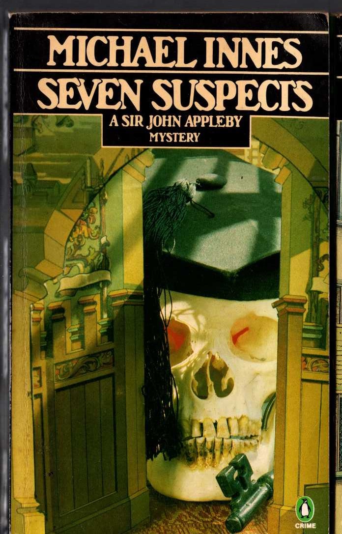 Michael Innes  SEVEN SUSPECTS front book cover image