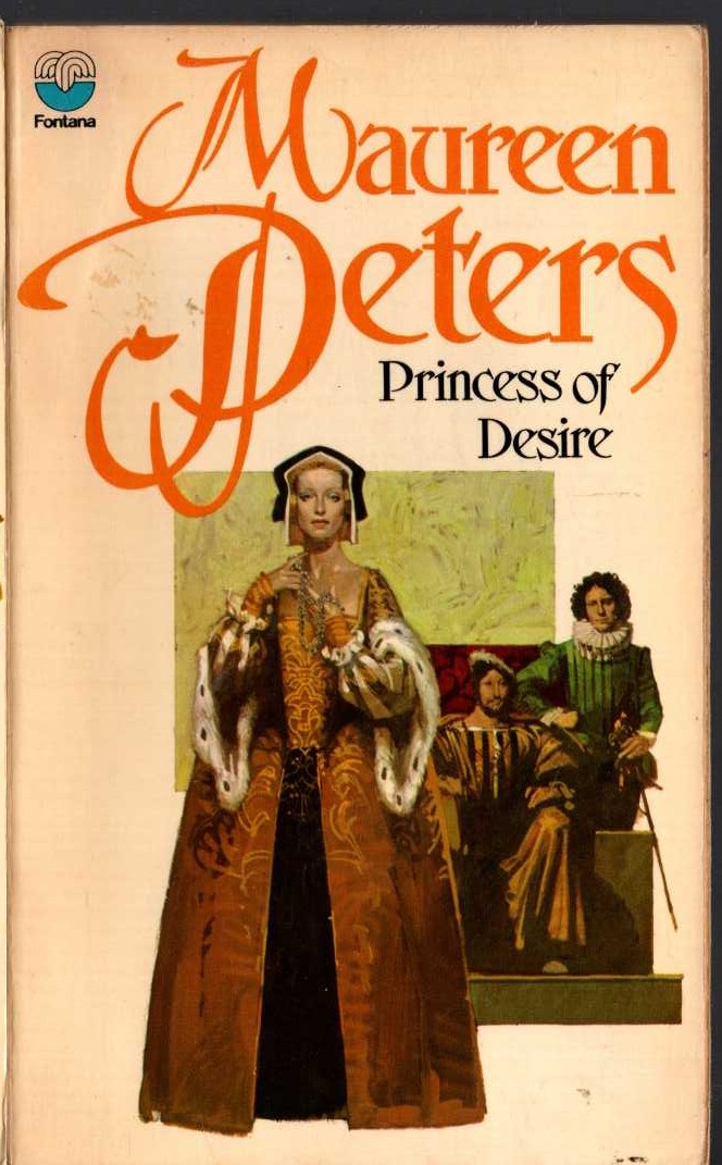 Maureen Peters  PRINCESS OF DESIRE front book cover image