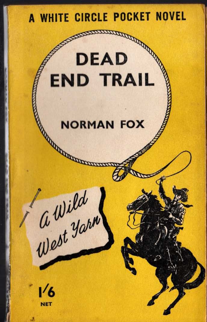 Norman Fox  DEAD END TRAIL front book cover image