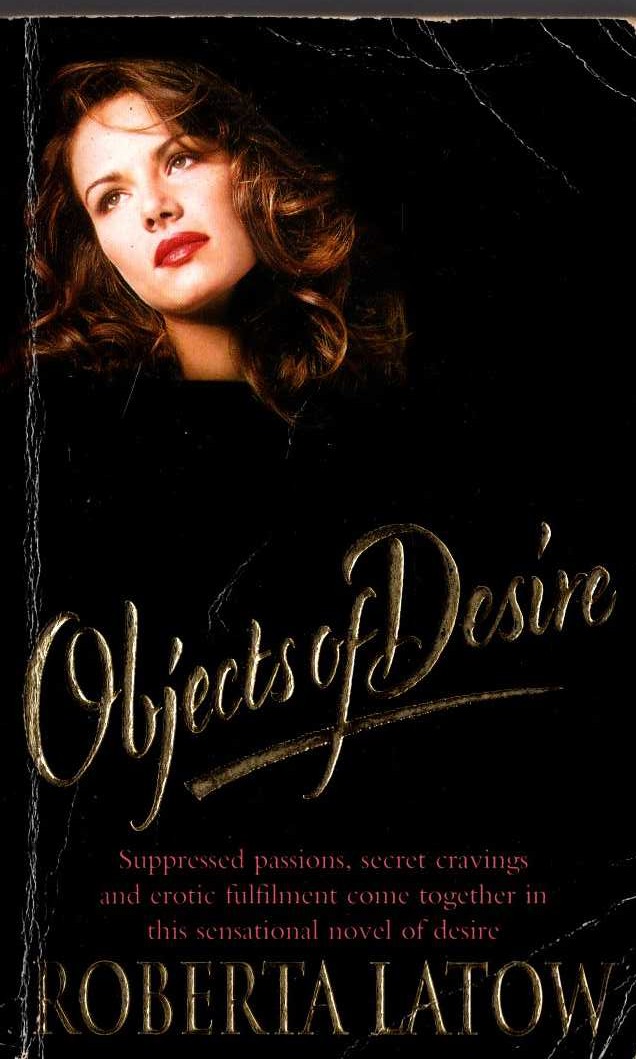 Roberta Latow  OBJECTS OF DESIRE front book cover image
