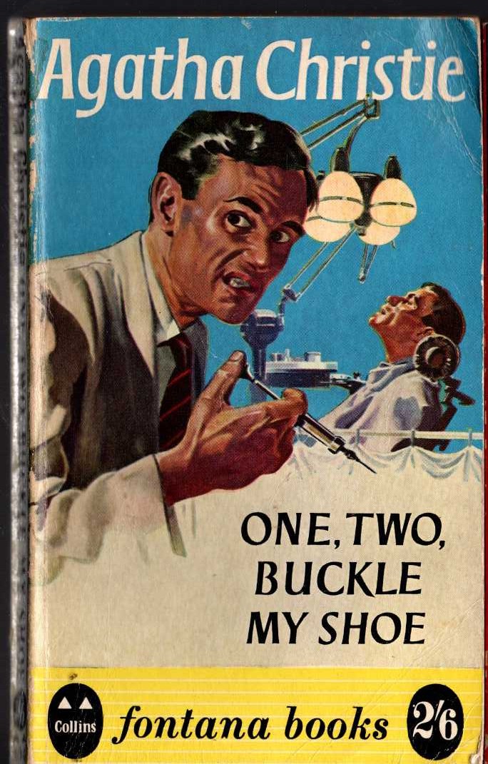 Agatha Christie  ONE, TWO, BUCKLE MY SHOE front book cover image