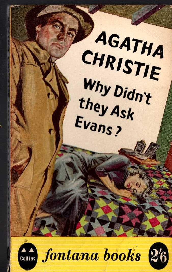 Agatha Christie  WHY DIDN'T THEY ASK EVANS? front book cover image