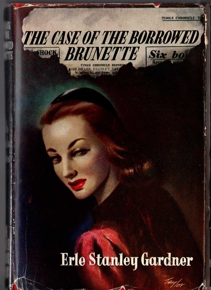 THE CASE OF THE BORROWED BRUNETTE front book cover image