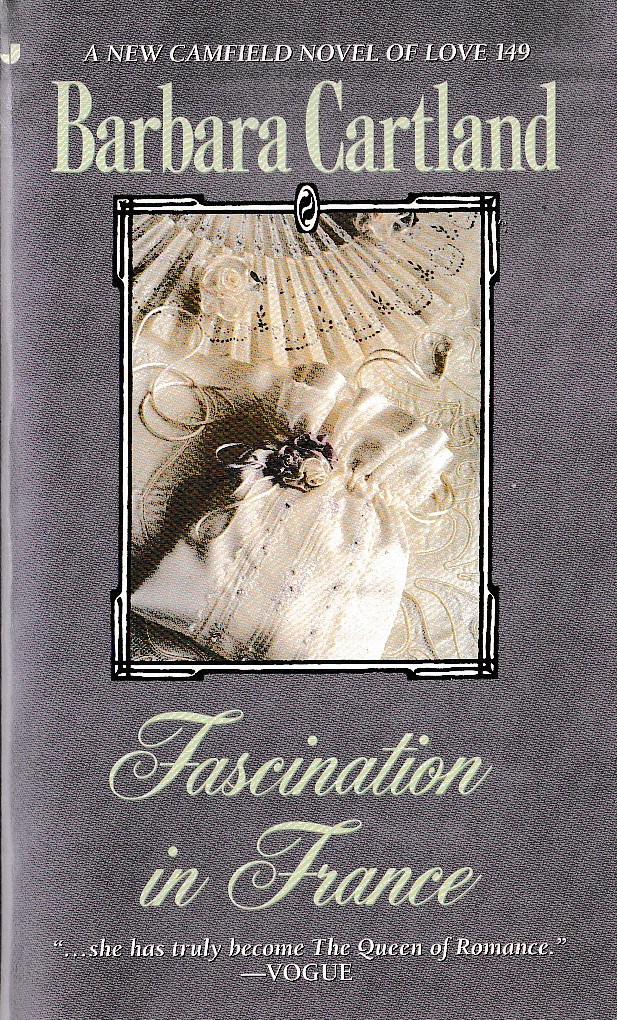 Barbara Cartland  FASCINATION IN FRANCE front book cover image